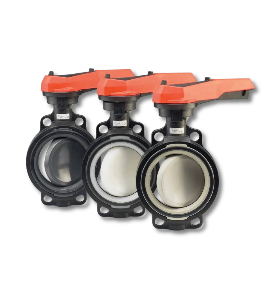 plastic butterfly valves