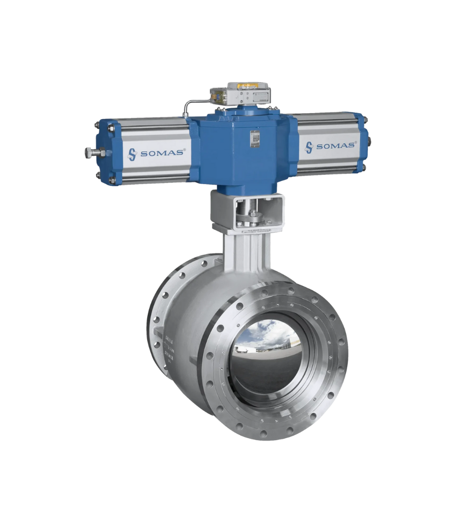 What is a segmented ball valve?